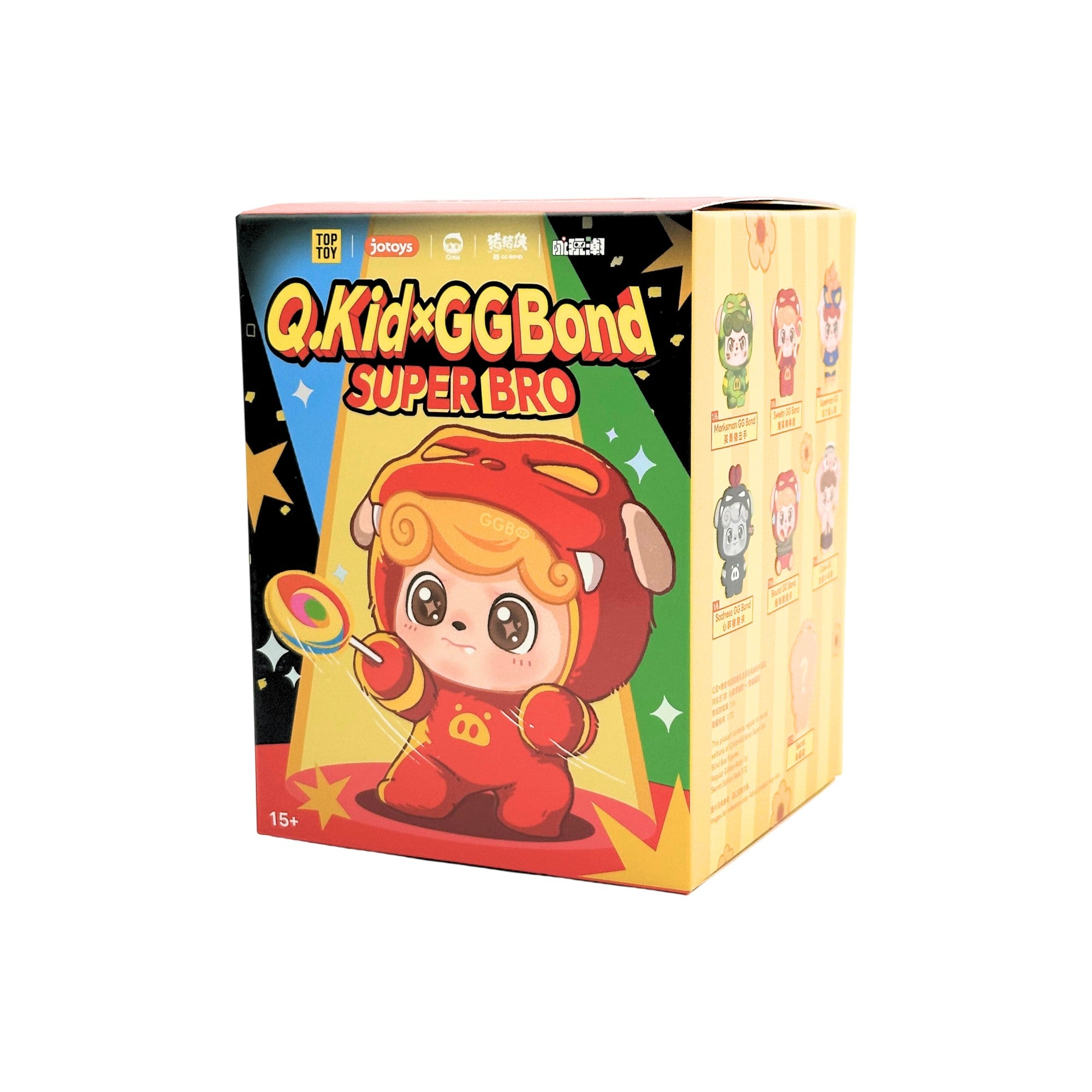 Q.Kid x GG Bond Super Bro Blind Box