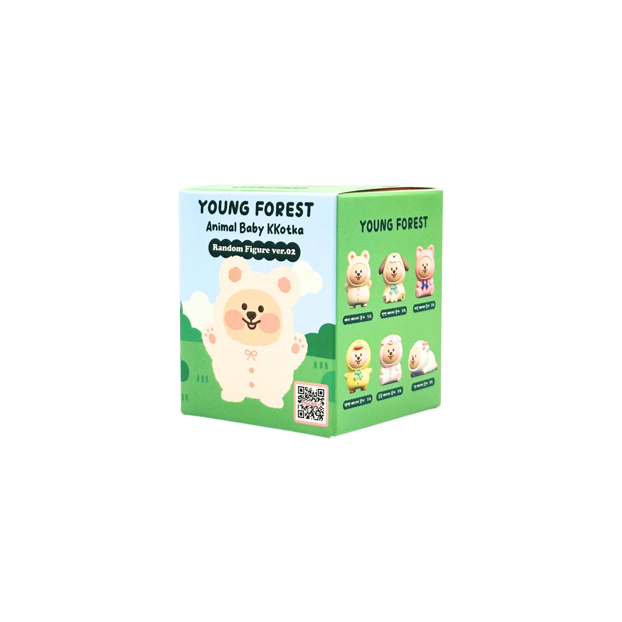 Young Forest - Animal Baby Kkotka Ver.2 Figure Blind Box